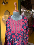 Midnight Rose Kurta