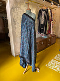 Indigo Classic – Ajrakh Modal Silk Dupatta