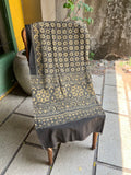 Noir Gold – Ajrakh Cotton Dupatta