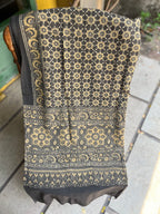 Noir Gold – Ajrakh Cotton Dupatta