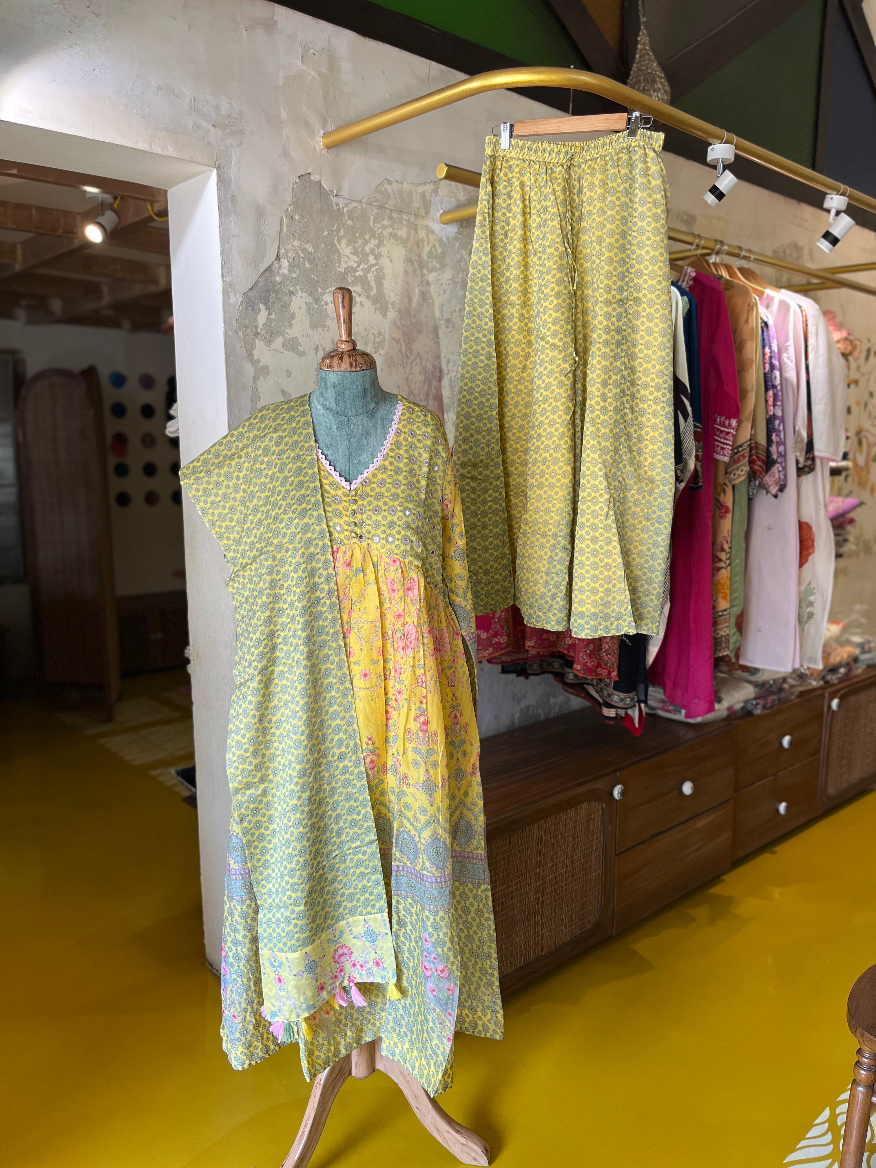 Noor Bagh – Cotton Kurta Set